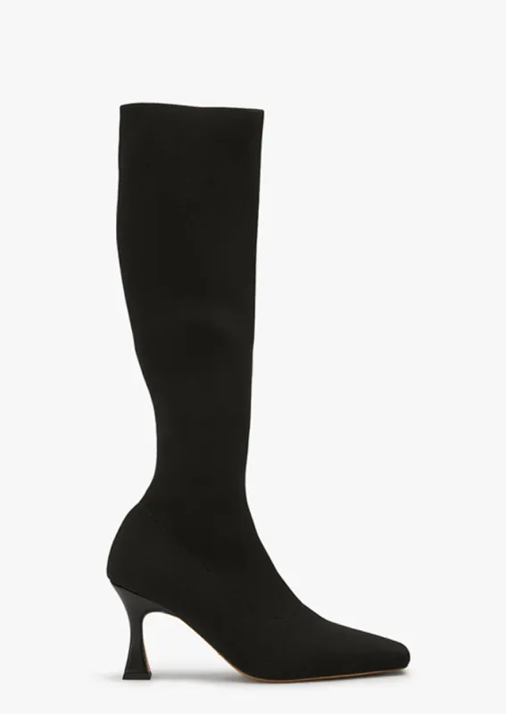 Feline Black Sock Knit sold by Tony Bianco