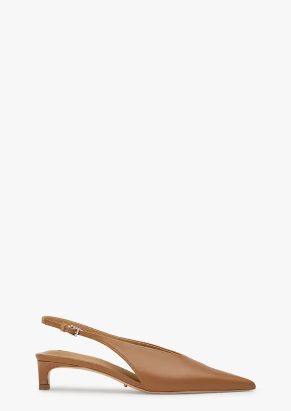 Calli Tan Nappa/Butterscotch Suede sold by Tony Bianco
