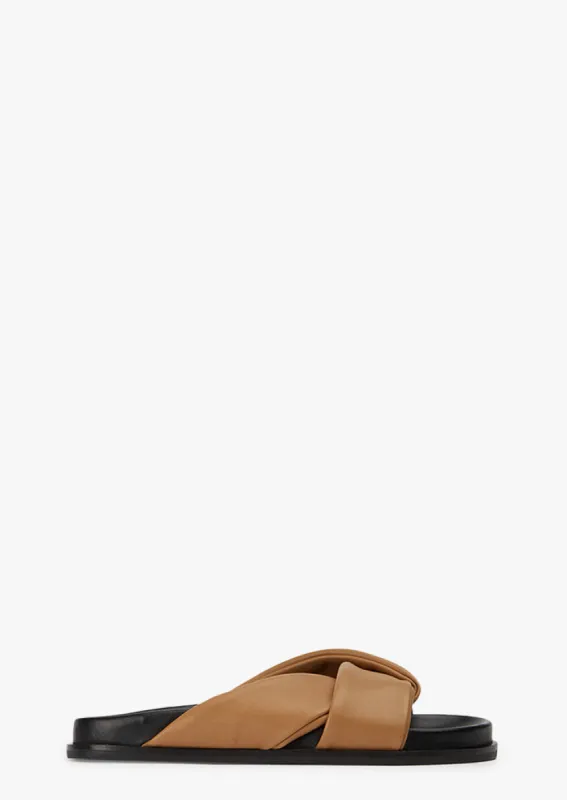 Lora Biscuit Nappa Sandals sold by Tony Bianco