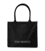 Claire Black Tote Bag sold by Tony Bianco