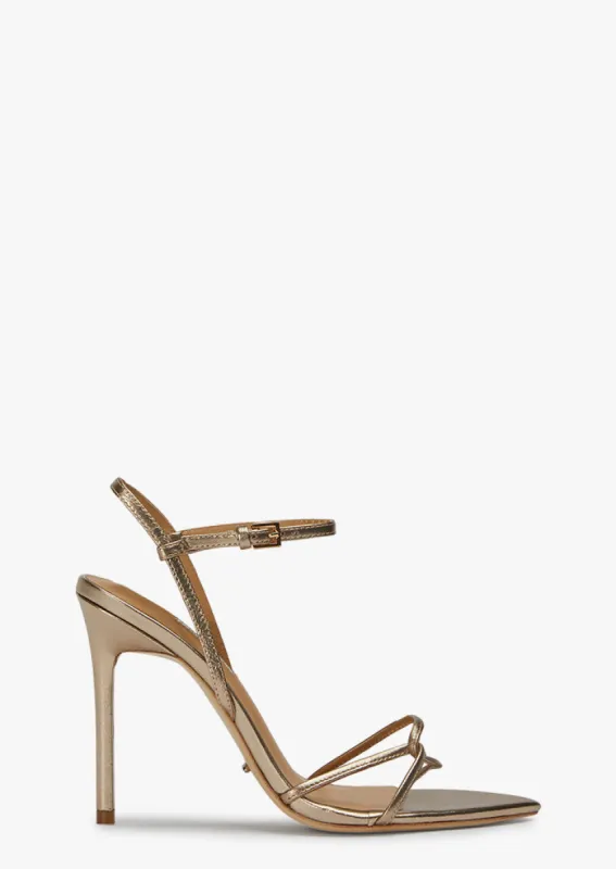 Maya Amber Nappa Metallic sold by Tony Bianco