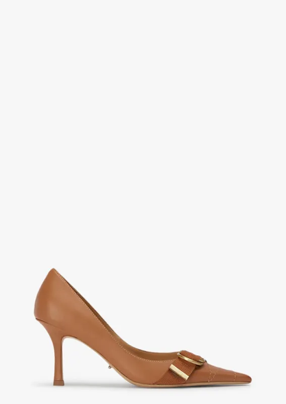 Saje Tan Como Heels sold by Tony Bianco