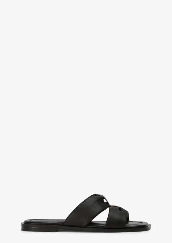 Brock Black Flats sold by Tony Bianco