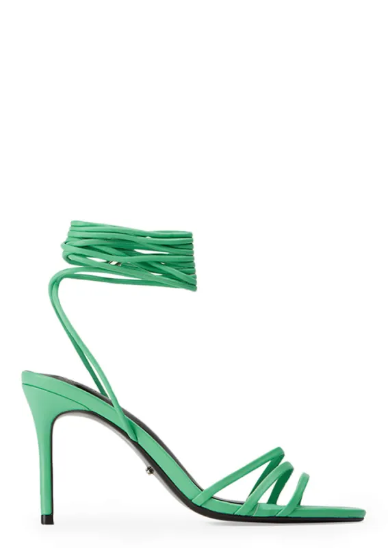Hailee Acid Green Heels sold by Tony Bianco