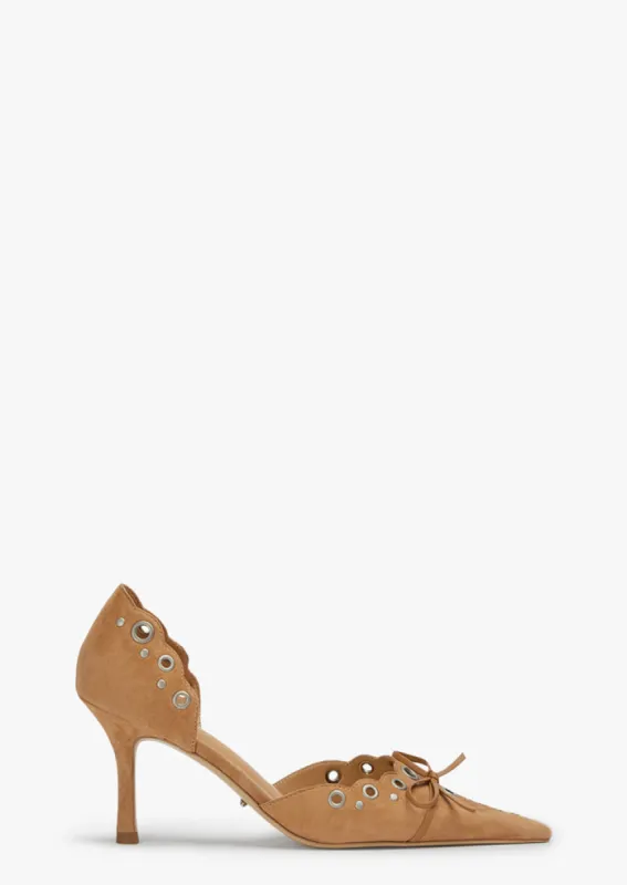 Safari Butterscotch Suede sold by Tony Bianco