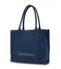 Claire Blue Denim Tote Bag sold by Tony Bianco