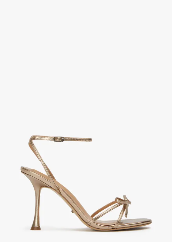 Lover Amber Nappa Metallic sold by Tony Bianco