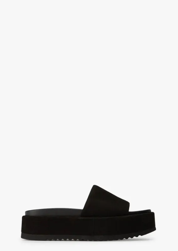 【直営・関税送料込】Rio suede and raffia Rio Black Raffia | Parallel
