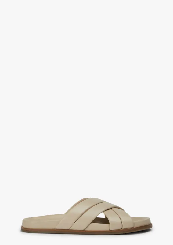 Levi Vanilla Nappa Sandals sold by Tony Bianco