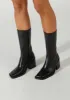 Prestige Black Como Calf Boots sold by Tony Bianco