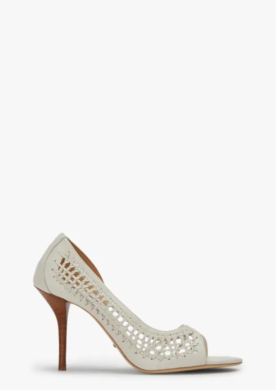Raquel Bone Venice Heels sold by Tony Bianco