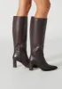 Peppe Choc Como Calf Boots sold by Tony Bianco