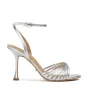 Lixin Silver Nappa Metallic Heels sold by Tony Bianco