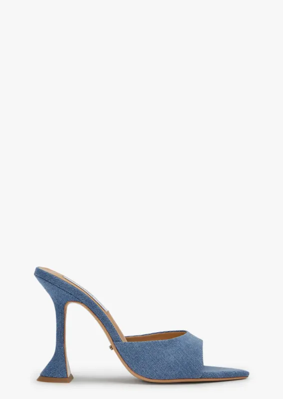 Marcel Washed Denim Heels sold by Tony Bianco