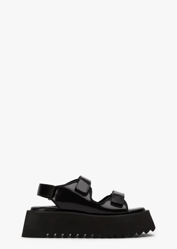 Sloane Black Hi Shine sold by Tony Bianco