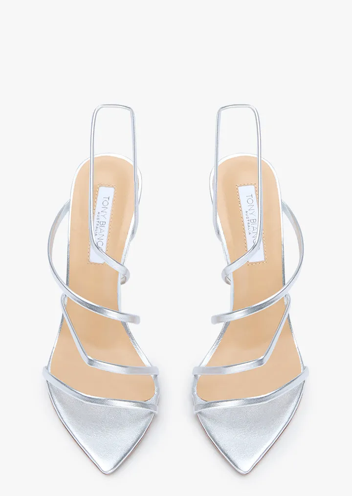 Milana Silver Nappa Metallic sold by Tony Bianco product image thumbnail 2