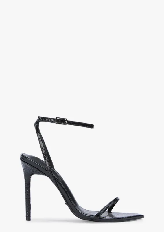 Micky Black Croc sold by Tony Bianco