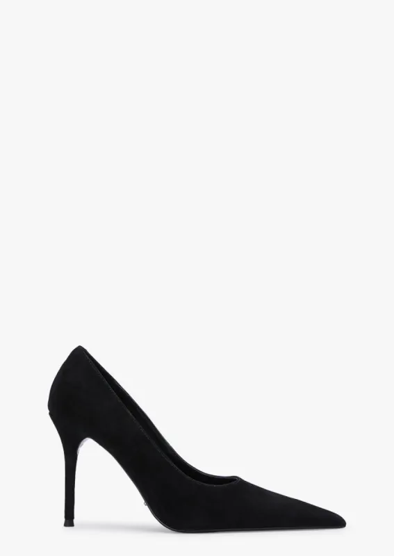Imogen Black Suede sold by Tony Bianco