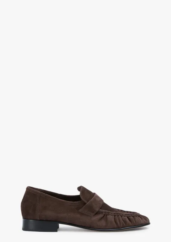 Gatsby Espresso Suede sold by Tony Bianco