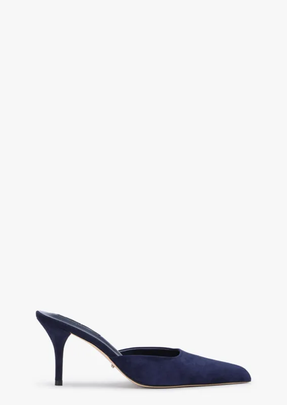 Cosmic Navy Suede sold by Tony Bianco