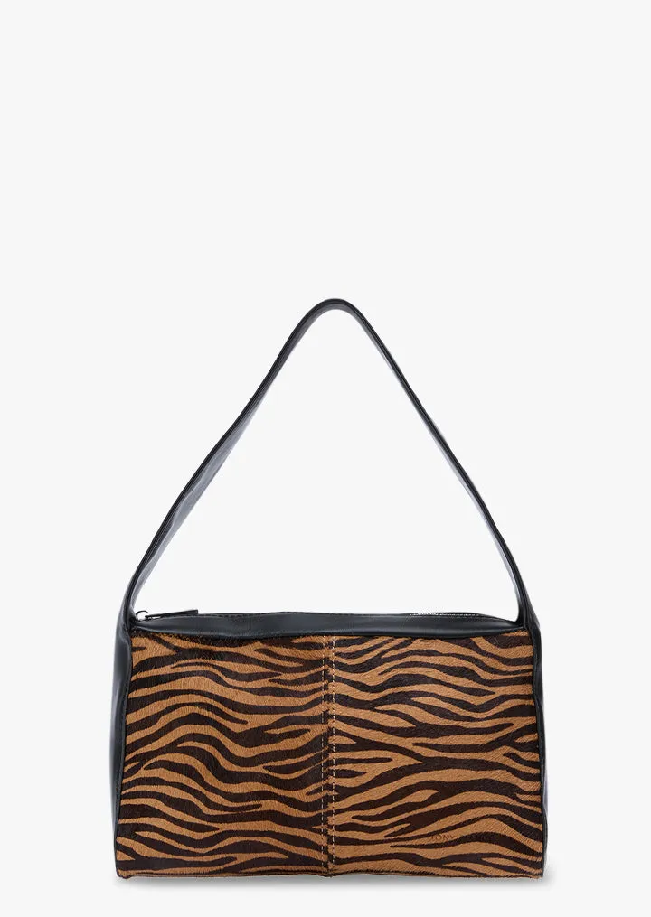 Zoey Brown Zebra/Black Nappa sold by Tony Bianco product image thumbnail 2