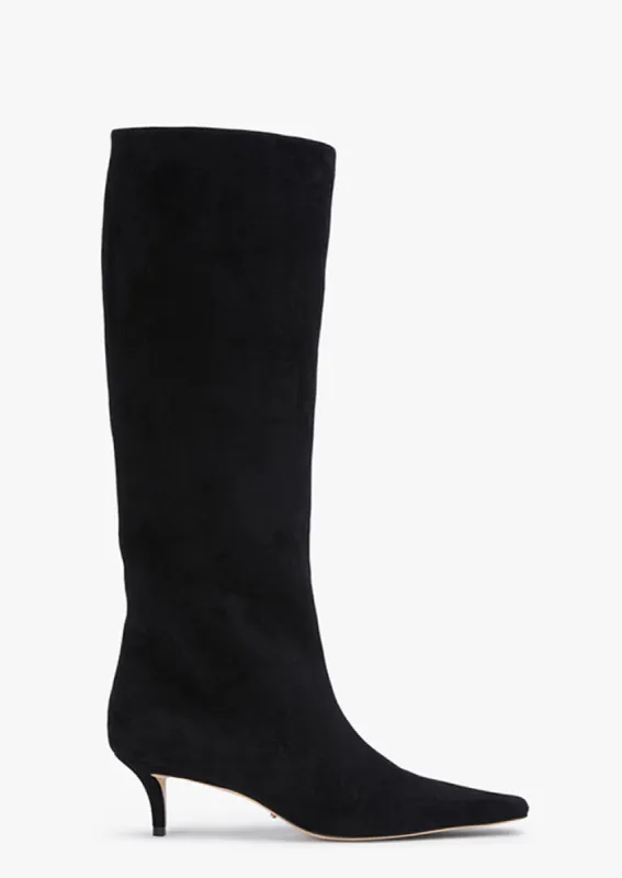 Zuri Black Suede sold by Tony Bianco