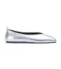 Hazel Silver Nappa Metallic sold by Tony Bianco