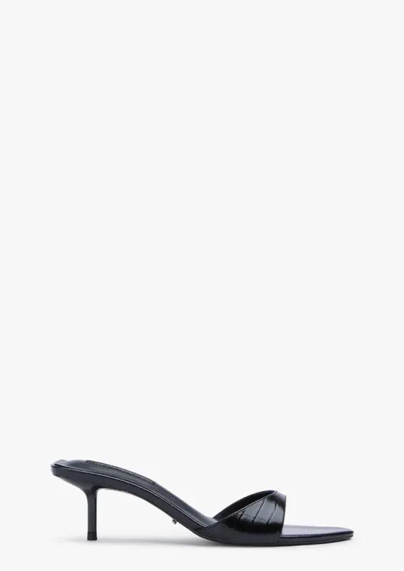 Fiesta Black Croc sold by Tony Bianco