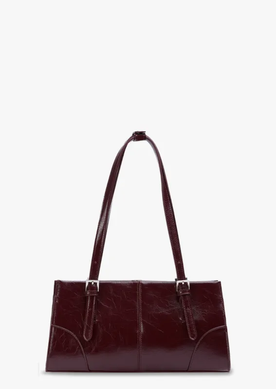 Wynter BURGUNDY CRINKLE sold by Tony Bianco