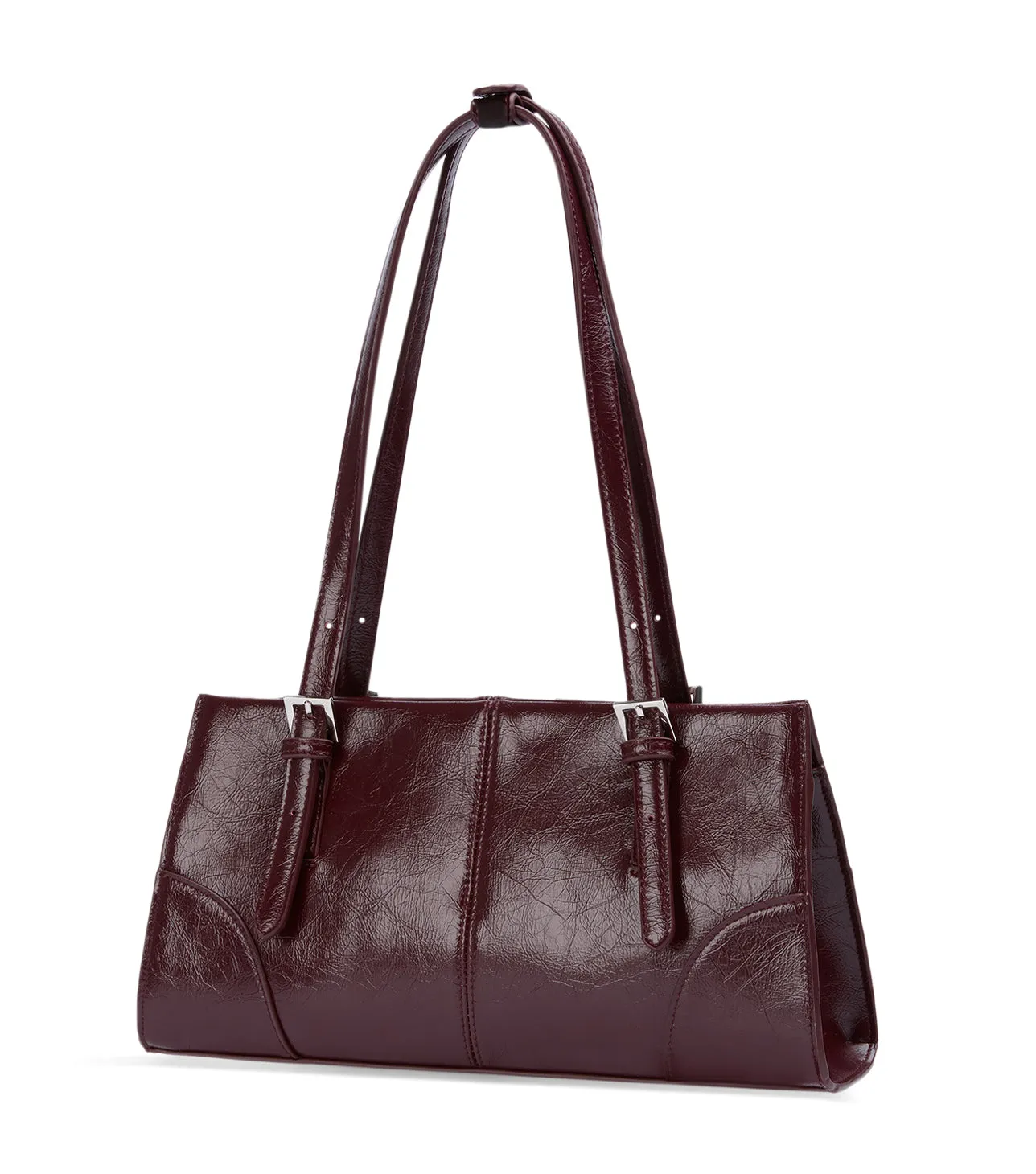 Wynter BURGUNDY CRINKLE sold by Tony Bianco product image thumbnail 4