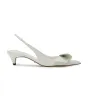 Diaz White Hi Shine Heels sold by Tony Bianco