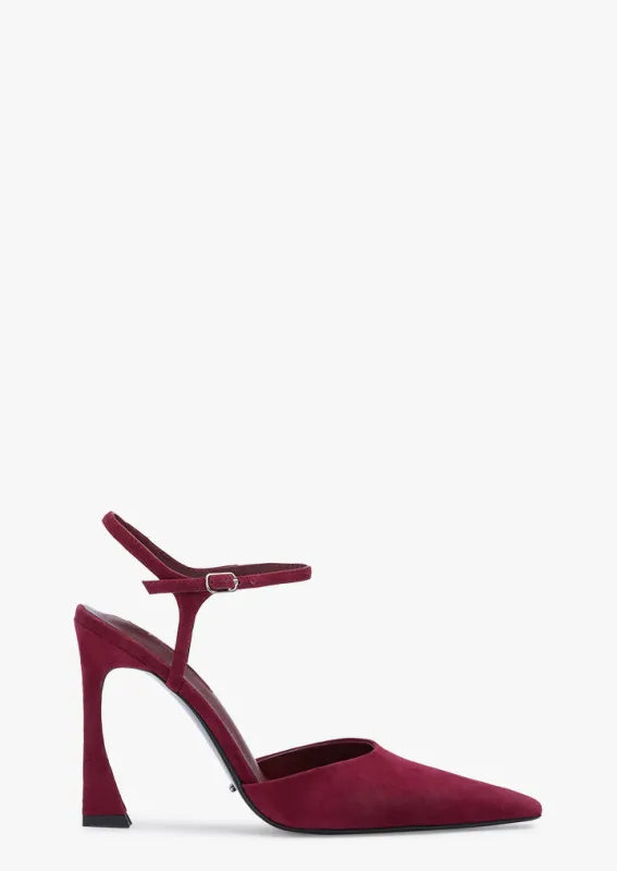 Spice Bordeaux Suede sold by Tony Bianco