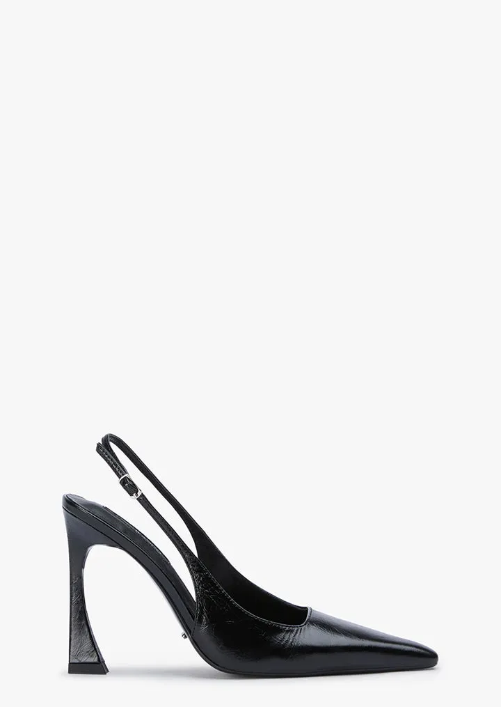 Sassy Black Crinkle sold by Tony Bianco