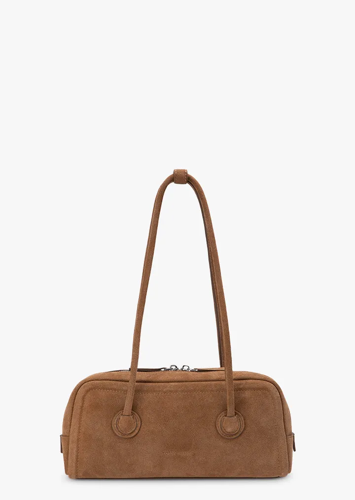 Soho Taupe Suede sold by Tony Bianco