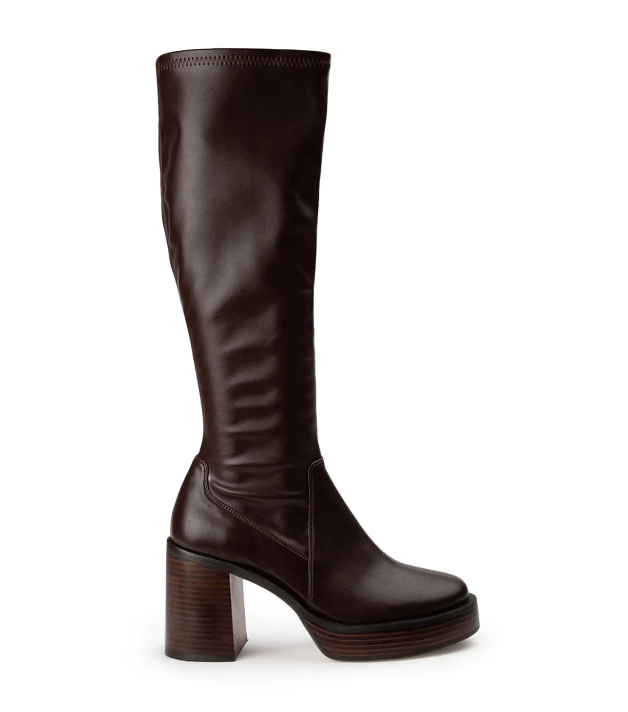 Tibby Choc Venezia Calf Boots sold by Tony Bianco product image thumbnail 3