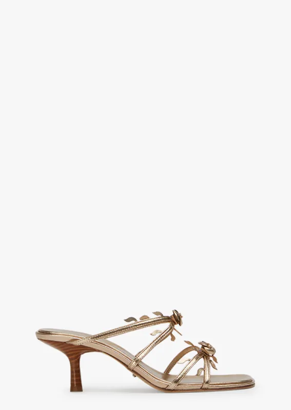 Allure Amber Nappa Metallic sold by Tony Bianco
