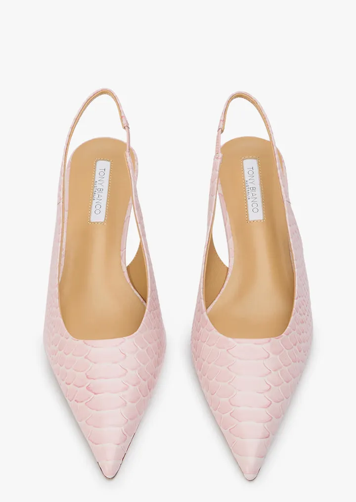 Catie Pink Python sold by Tony Bianco product image thumbnail 3