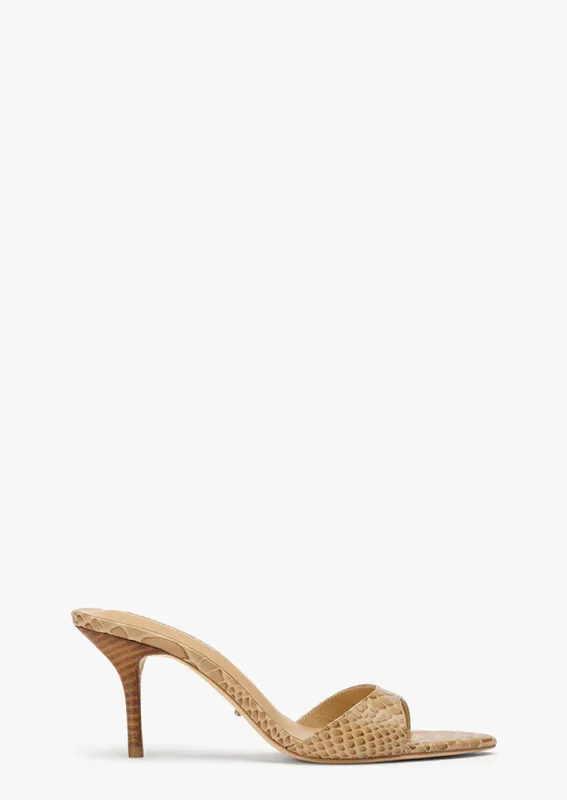 Hallie Tan Python sold by Tony Bianco