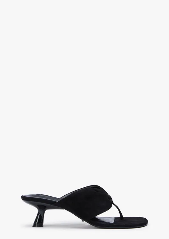 Kailey Black Suede sold by Tony Bianco