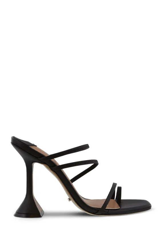 Stellar Black Capretto Heels sold by Tony Bianco