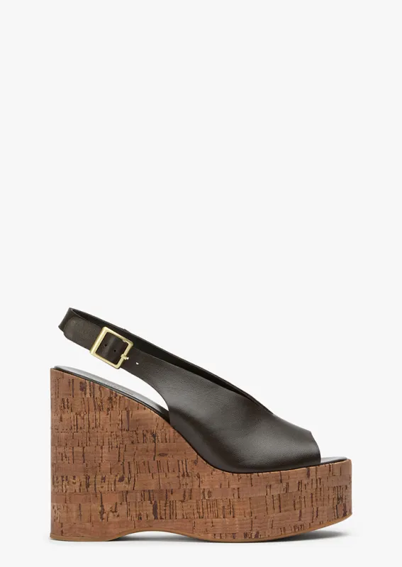 Valerie Chocolate Nappa sold by Tony Bianco