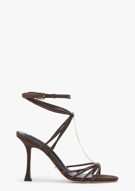 Lonnie Espresso Suede sold by Tony Bianco