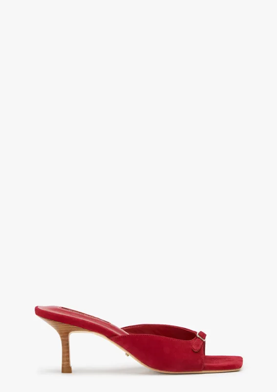 Rada Scarlet Suede sold by Tony Bianco