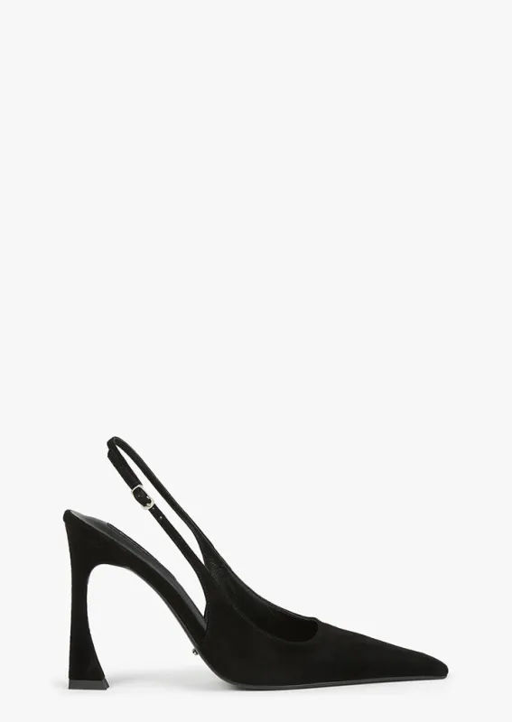 Sassy Black Suede sold by Tony Bianco
