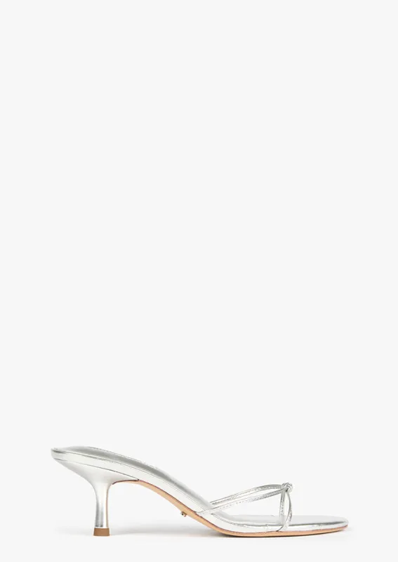 Dana Silver Nappa Metallic sold by Tony Bianco