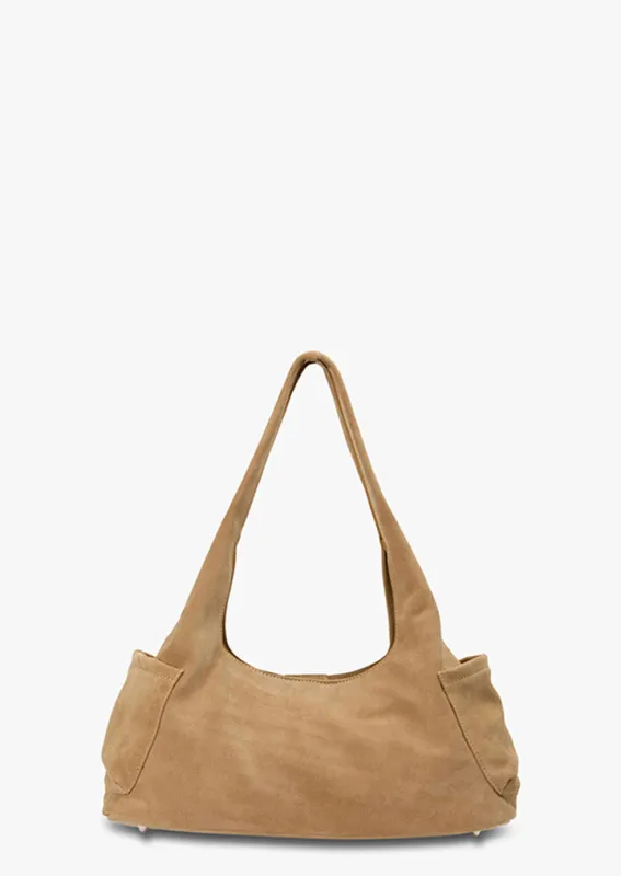Elsie Wheat Suede sold by Tony Bianco
