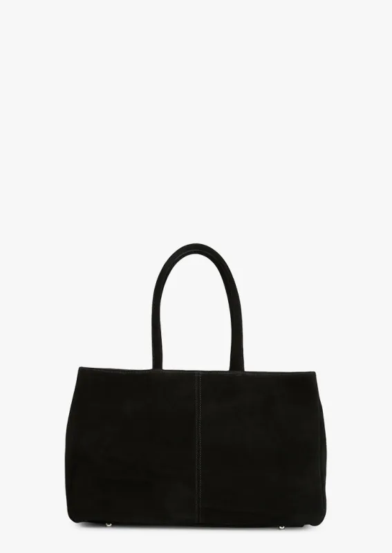 Evie Black Suede sold by Tony Bianco