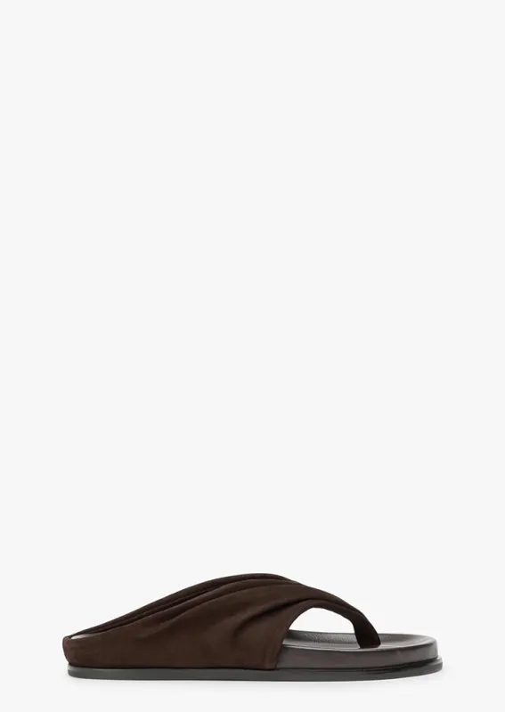 Lavinia Espresso Suede sold by Tony Bianco