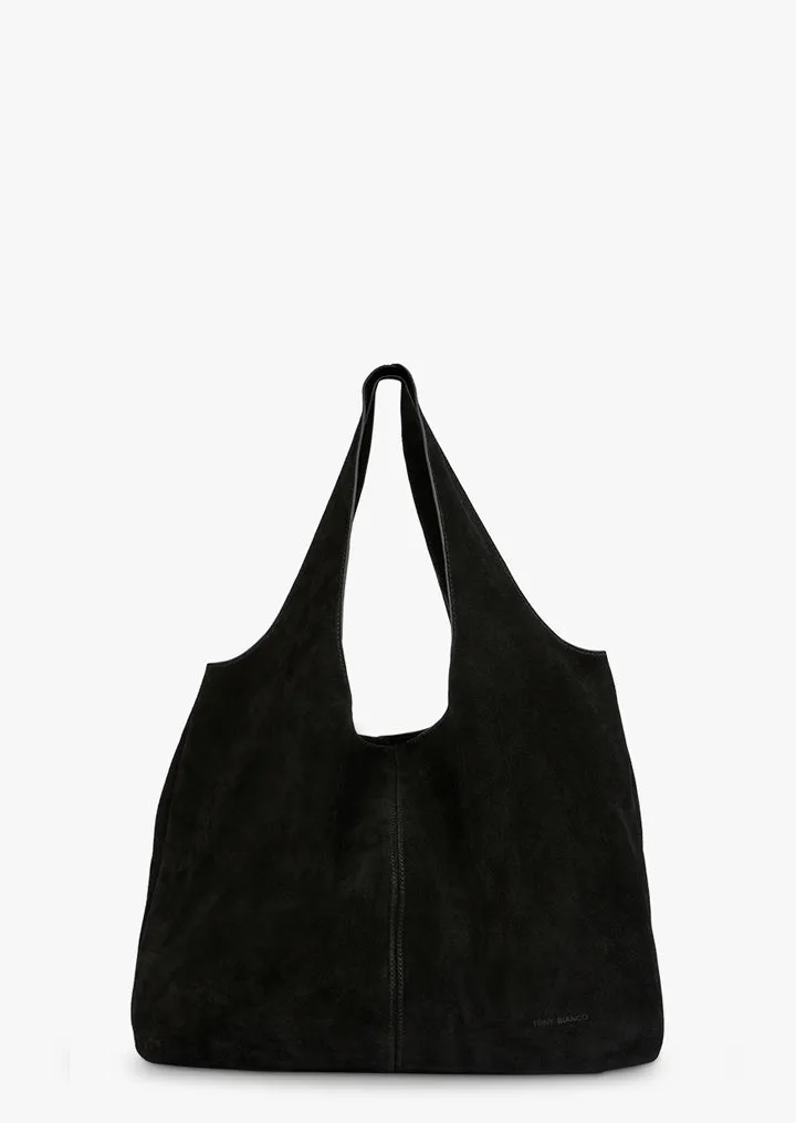 Mily Black Suede sold by Tony Bianco