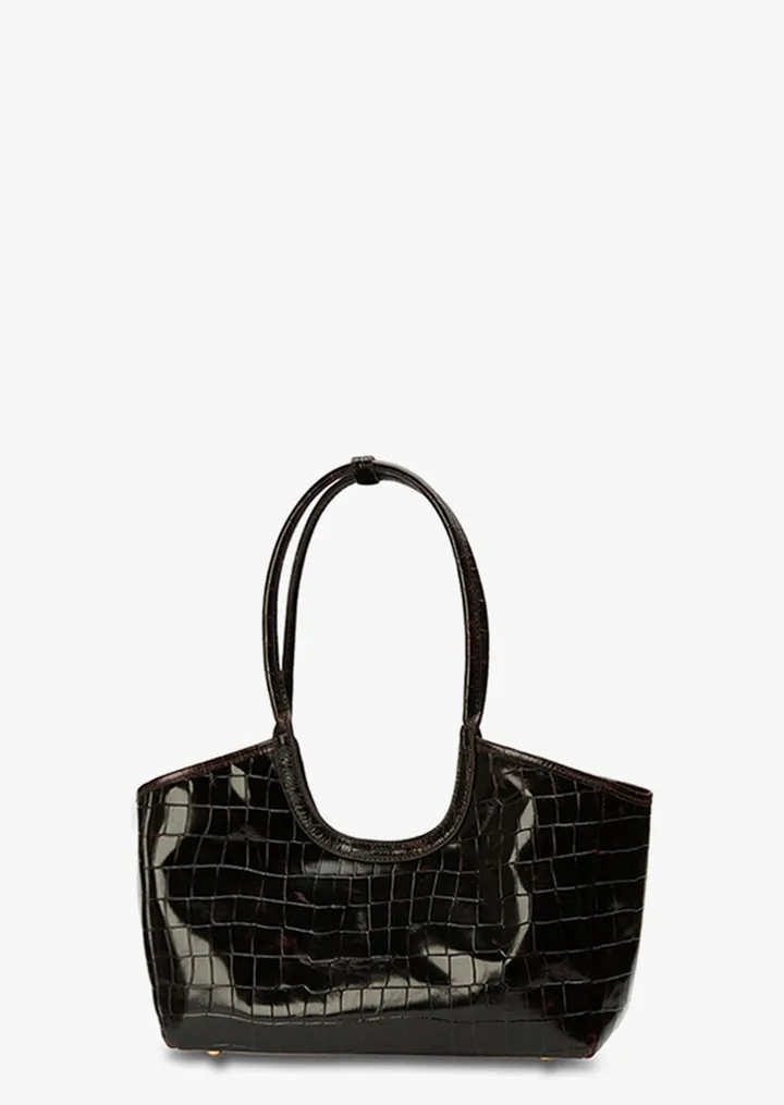 Kiki Burgundy Croc Shine sold by Tony Bianco product image thumbnail 2